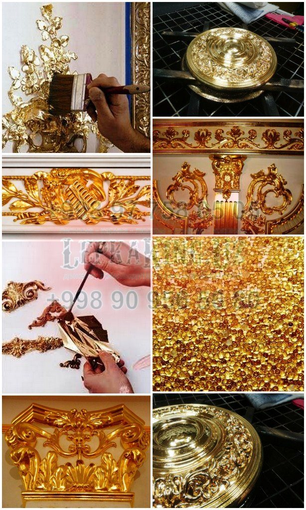 gilding - gilding - modeling from gold - -